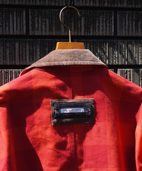 BROOKLYN OVERALL ブルゾン アウター ブロックチェック