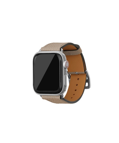 腕時計 ノービレ Apple Watch レザーバンド「38mm/40mm/41mm/42mm， M/Lサイズ」 (アダプター：シルバー) レディースの画像
