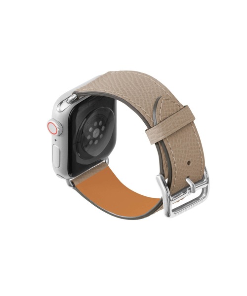 腕時計 ノービレ Apple Watch レザーバンド「38mm/40mm/41mm/42mm， M/Lサイズ」 (アダプター：シルバー) レディースの画像