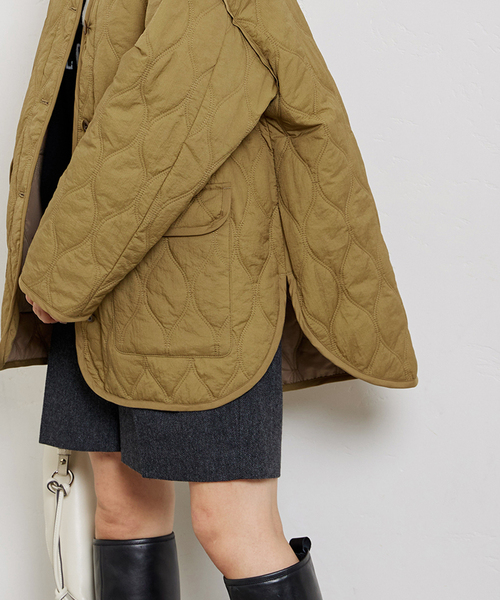 *JOURNAL STANDARDジャーナルスタンダード　キルトダウン セール】Vネッククロスキルティングブルゾン◇（ブルゾン）｜JOURNAL