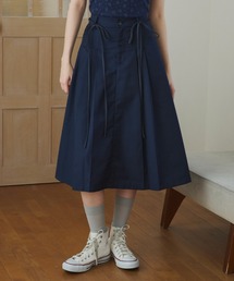 スカート 2way ribbon belt skirt/ウエストリボンタックスカート