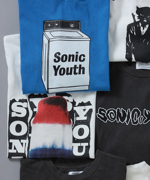 tシャツ Tシャツ メンズ Insonnia Projects / SONIC YOUTH BOMB POP プリントTシャツ｜zozo｜19