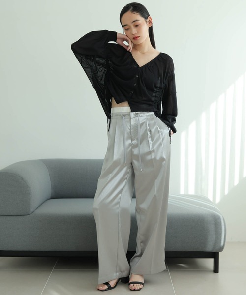 LADYMADE（レディメイド） カーディガン シャーリングシアーニット