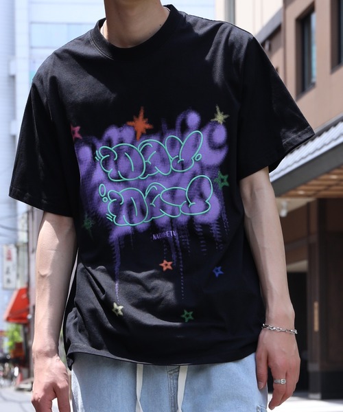 tシャツ HOOK -select- ポッププリント半袖TEE メンズ