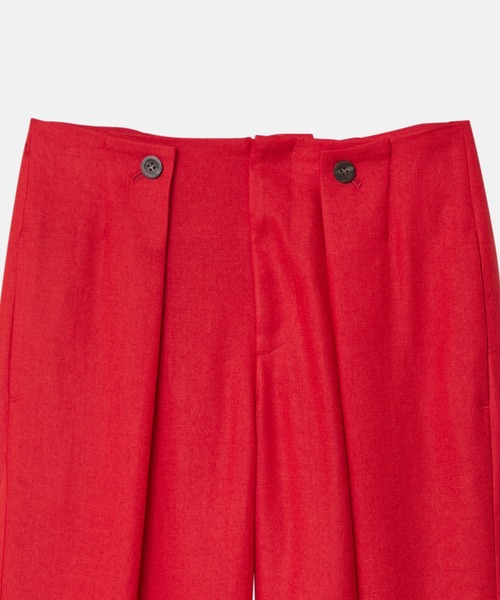LE CIEL BLEU パンツ タックワイドパンツ / Tuck Wide Pants