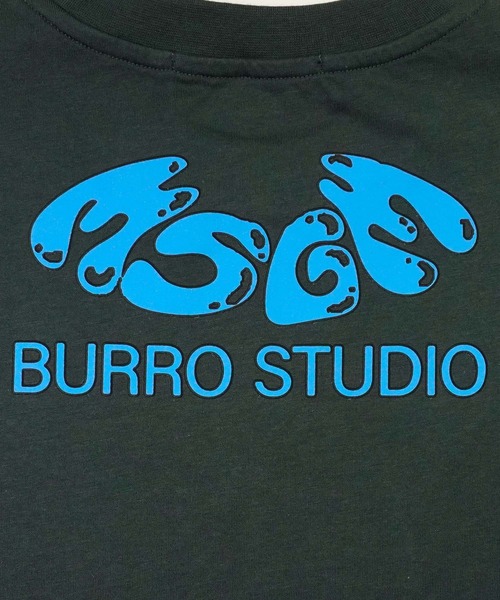 MSGM（エムエスジーエム） tシャツ MSGM FANTASTIC GREEN×Burro Studio 