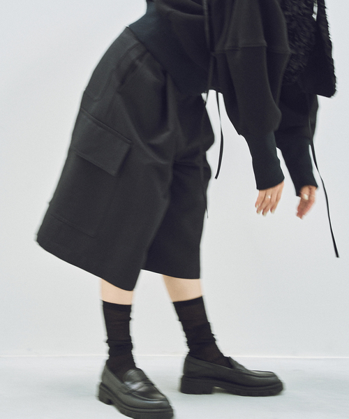 HARDY NOIR アルディーノアール ドライツイルカーゴキュロット HARDY NOIR カーゴパンツ ドライツイルカーゴキュロット