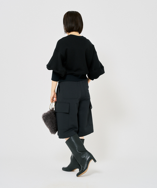 HARDY NOIR アルディーノアール ドライツイルカーゴキュロット HARDY NOIR カーゴパンツ ドライツイルカーゴキュロット