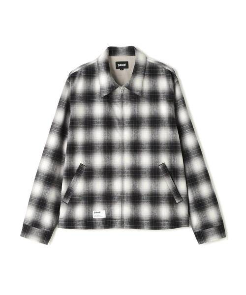 Schott N.Y.C ブルゾン アウター Schottt/ショット/OMBRE CHECK 