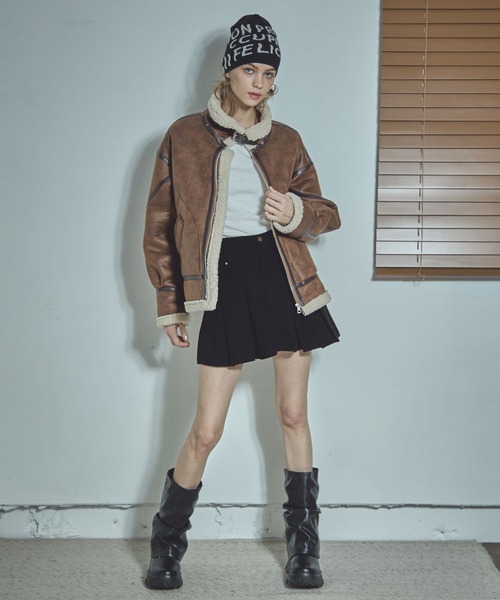 FOREVER21 ブーツ 「2024FW」2WAYカバーサイドゴアブーツ