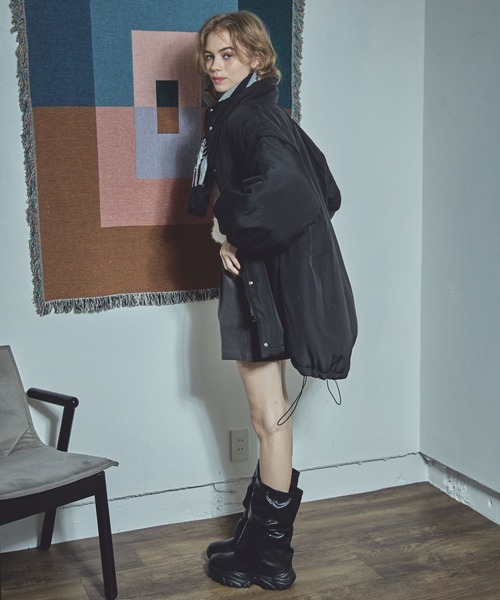 FOREVER21 ブーツ 「2024FW」2WAYカバーサイドゴアブーツ