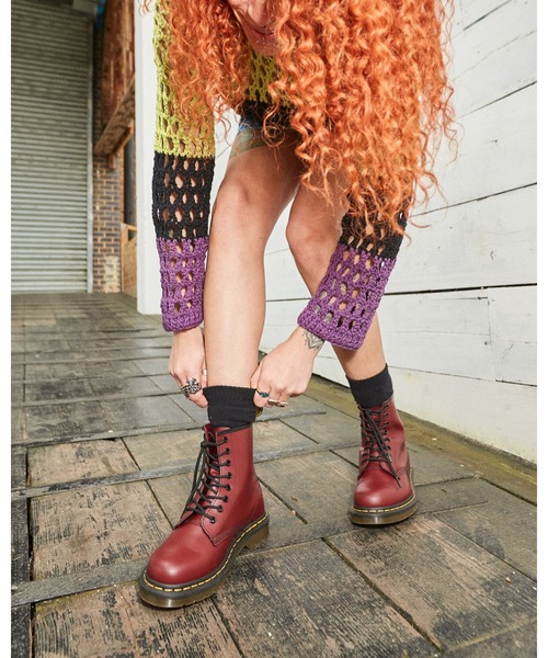 Dr. Martens ドクターマーチン　8ホール UK7 26cm相当 厚底 8ホール（レディース）