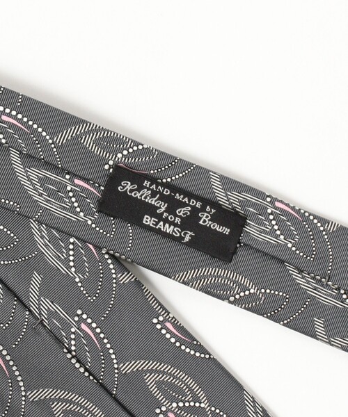 【新品未使用】Holliday & Brown ネクタイ ダイヤモンドジャカード BEAMS F（ビームスF）Holliday & Brown / シルク ジャカード