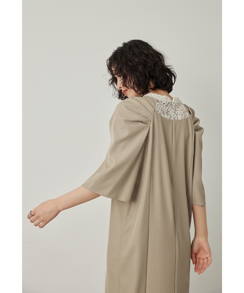 niana（ニアナ） ドレス スイッチカラードレス キーホールネック