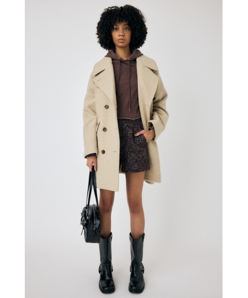 MOUSSY パンツ 「セットアップ対応」HW TWEEDY ショートパンツ MOUSSY パンツ 「セットアップ対応」HW TWEEDY ショートパンツ