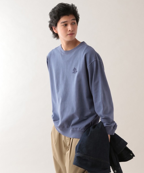 BRIEFING ブルーグレー トレーナー BRIEFING (ブリーフィング) ゴルフウェア(トップス) メンズ SIZE M