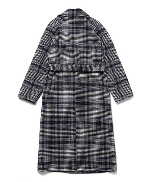 「Adam et Rope' Le Magasin」 チェスターコート FREE ブルー レディース_画像4