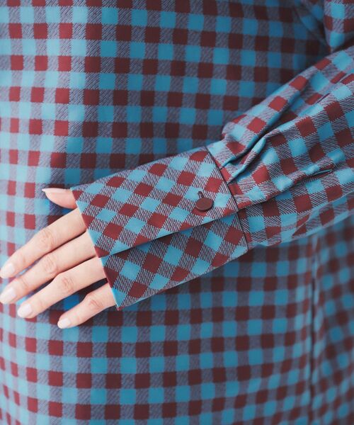 UNTITLED ブラウス シャツ 「セットアップ可能」ギンガム