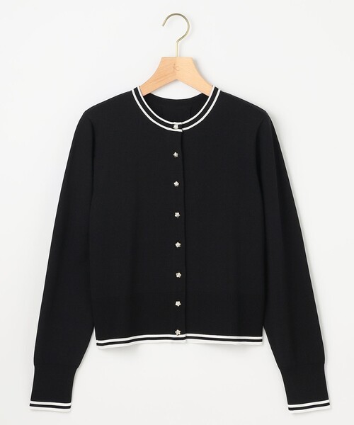 uvカット カーディガン フラワーメタル ニット レディース : ZOZOTOWN