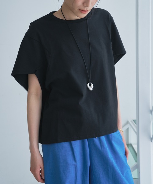 【未使用】ADORE ビジュー ライン トップス 半袖 Tシャツ ブラック KOEISTORE トップス レディース 半袖 春 夏 春夏 黒 白