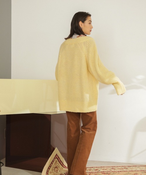 「ROSE BUD」 ニットカーディガン ONE SIZE ホワイト系その他 レディース_画像5