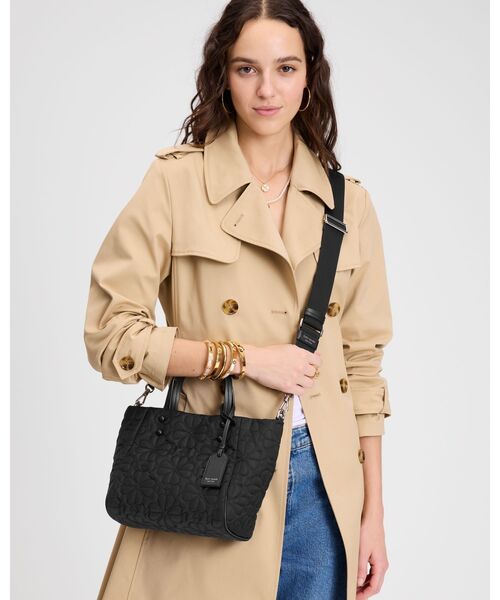 【kate spade】Tilly キルト素材の スモールトートバッグ ティリー キルテッド スモール トート（トートバッグ）｜kate