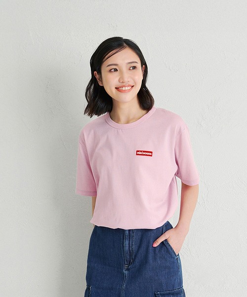 【WEB限定】ミキハウス ミキロゴ ワッペンロゴ 半袖Tシャツ WebLimited（大人用）ミキハウス正規販売店●メール便OK MIKI HOUSE tシャツ 「WEB限定」ワッペンロゴ半袖Tシャツ（大人