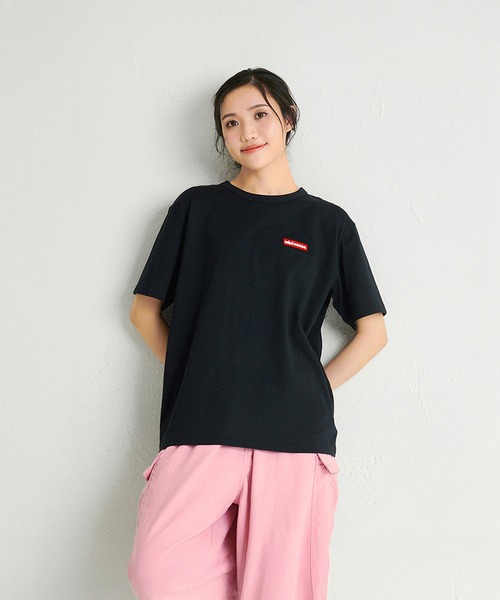 MIKI HOUSE tシャツ 「WEB限定」ワッペンロゴ半袖Tシャツ（大人
