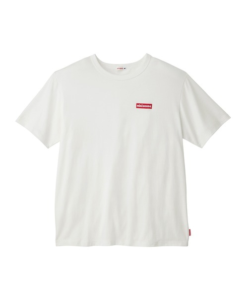 MIKI HOUSE tシャツ 「WEB限定」ワッペンロゴ半袖Tシャツ（大人