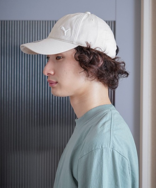PUMAチュール付きキャップ PUMA キャップ 帽子 「PUMA/プーマ」コットンツイル ロゴワン