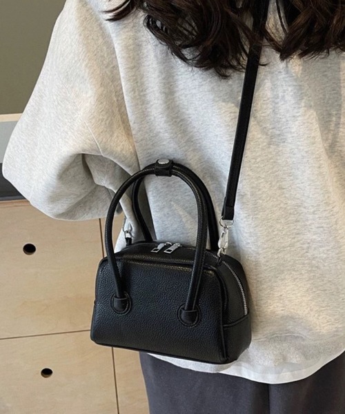 PORTERミニボストン pumpkin port ショルダーバッグ バッグ スクエア型 ミニボストン