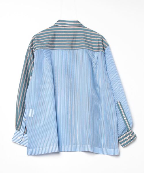 TAUPE（トープ） tシャツ TAUPE/トープ/STRIPE LOOSE SHIRTS メンズ