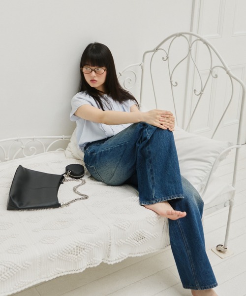 GIUNON ジーンズ デニム デニムパンツ wide curve denim pants GIUNON ジーンズ デニム デニムパンツ wide curve denim pants