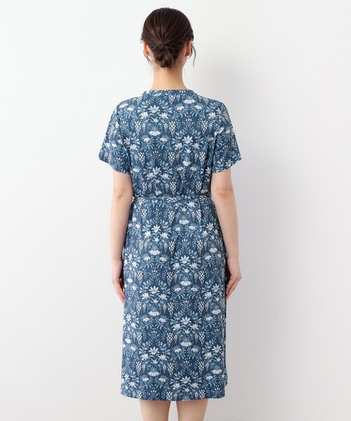 ローラアシュレイ　デニムロングワンピース　半袖　黒　ベルト付　9(M) 楽天市場】ローラアシュレイ ワンピースの通販