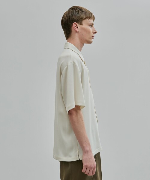UNITED TOKYO シャツ COLD DRY PLEATS オープンカラーシャツ