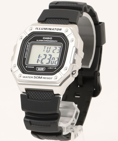 CASIO ILLUMINATOR デジタル腕時計 200M防水 CASIO（カシオ） 腕時計 カシオ/ スクエア デジタル腕時計 5気圧防水
