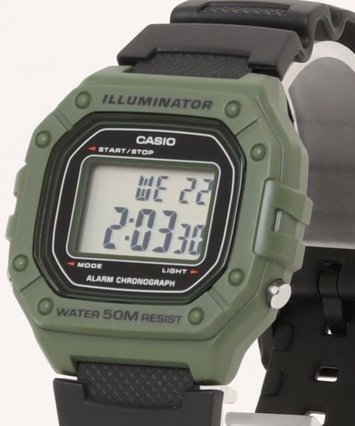 CASIO（カシオ） 腕時計 カシオ/ スクエア デジタル腕時計 5気圧防水