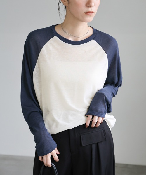タグ付き　CGS ラグラン　ロンT sizeM 10548k.jpg