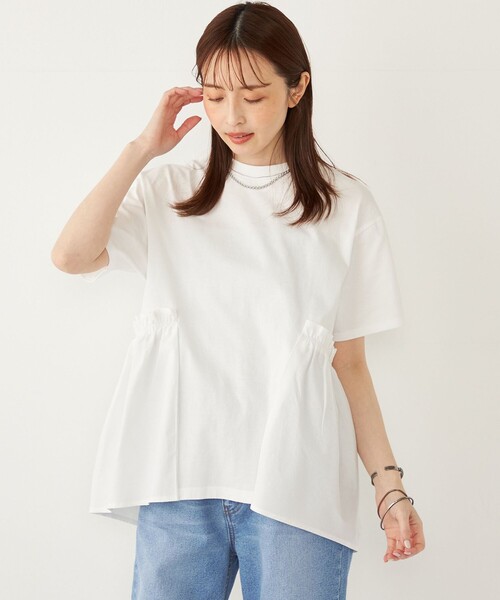 美品✨華やぐバルーンスリーブぺプラムトップスときれいなスリットパンツのセット BD013884-2023S-m-02-pl_grande.