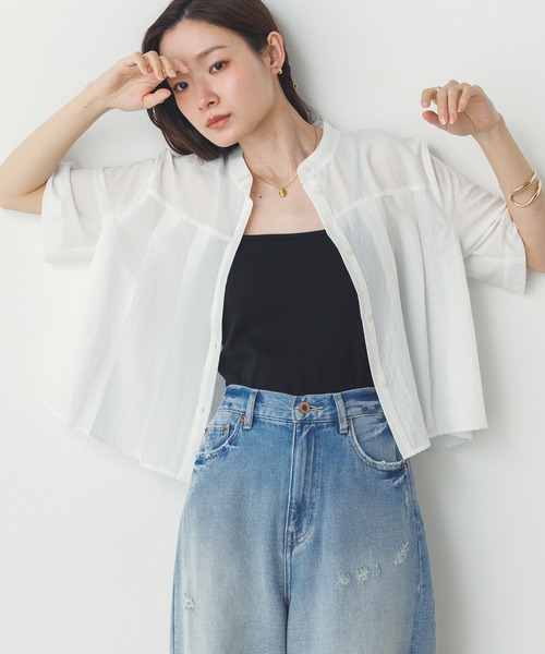 OVERSIZE SHEER TOPS オーバーサイズ シアートップス 春服