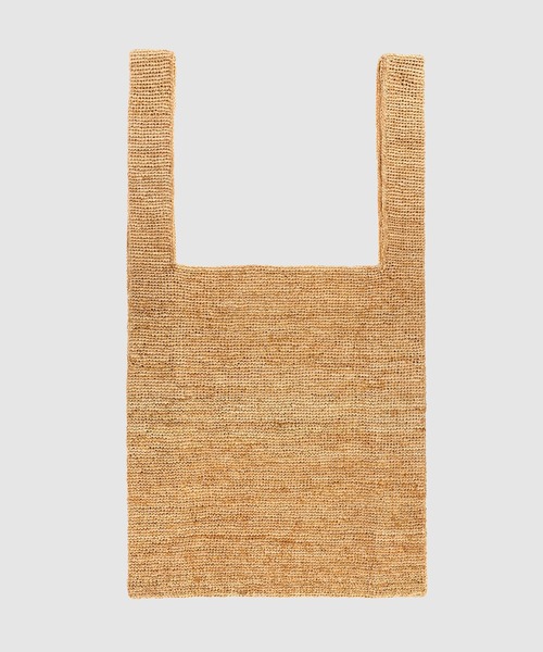 トートバッグ Two-tone Raffia Shopping Bag seya. トートバッグ RAFFIA SHOPPING BAG レディース : ZOZOTOWN