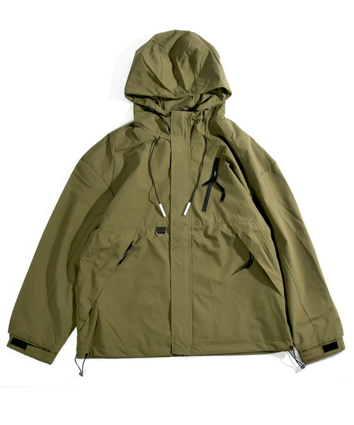 「neos」 マウンテンパーカー LARGE ブラック メンズ