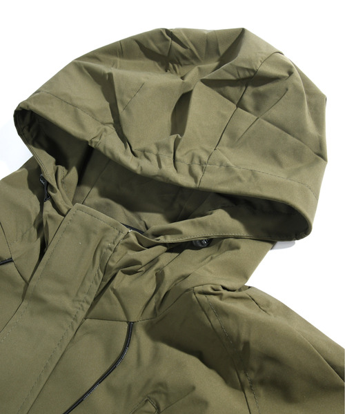 「neos」 マウンテンパーカー LARGE ブラック メンズ