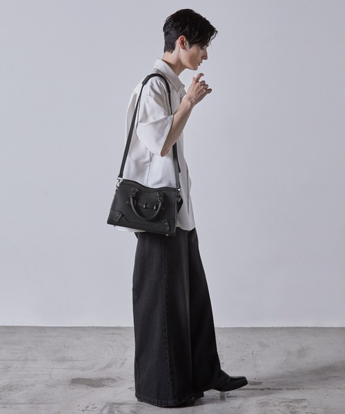 CLEL ハンドバッグ 「CLEL」Mini Boston 2way Shoulder/Hand Bag