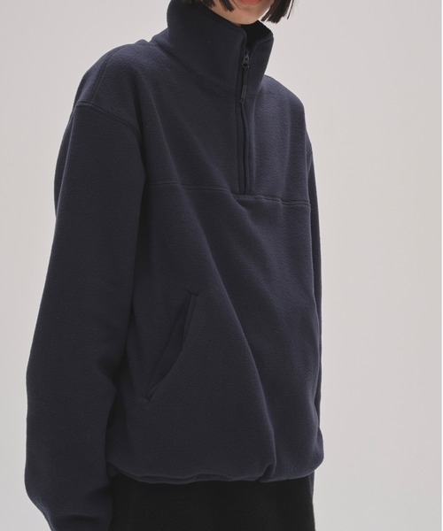 TODAYFUL トレーナー スウェット Halfzip Fleece Pullover レディース