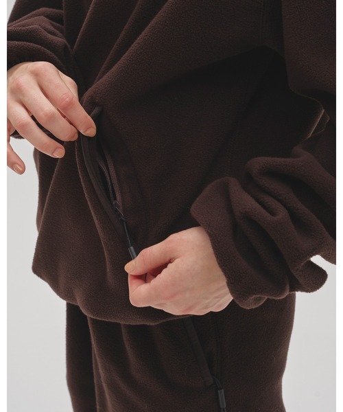 TODAYFUL トレーナー スウェット Halfzip Fleece Pullover レディース