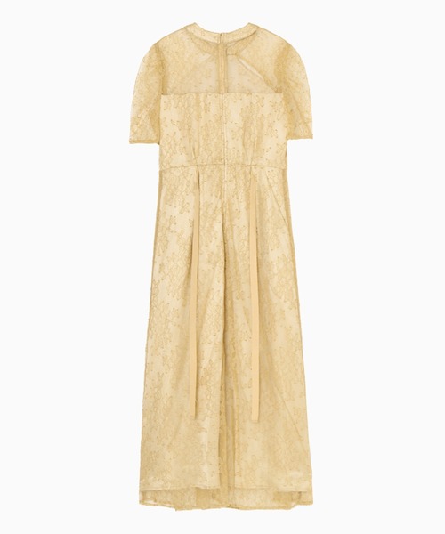 kaene（カエン） ドレス マオカラーレースドレス「結婚式 二次会