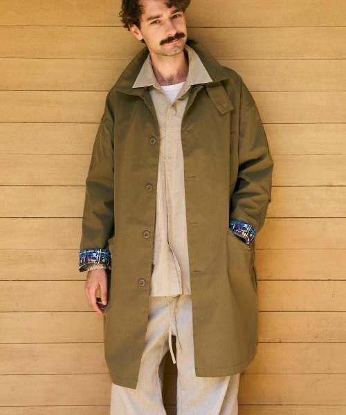 rehacer（レアセル） ステンカラーコート コート : Graph Core Coat