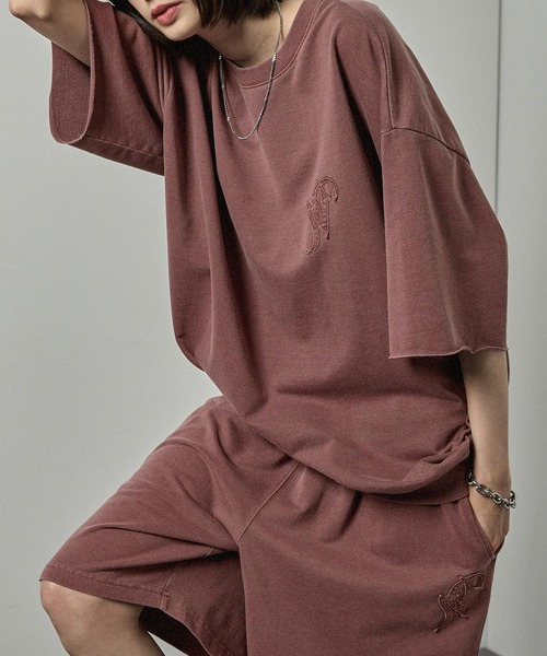 Alfred Alex」 セットアップ L ワインレッド メンズ : ZOZOTOWN
