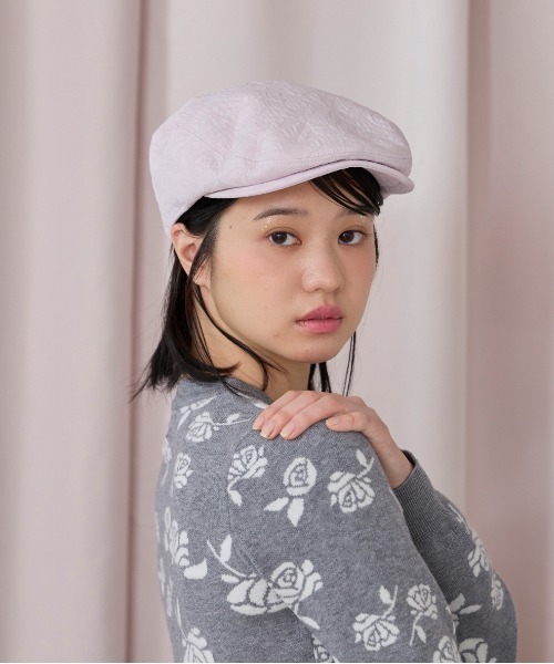 ポータークラシック　絣　カスリ　帽子　ベレー帽　ハンチング kaorinomori（カオリノモリ） 帽子 ベレー帽 シークハンチング リヴィ